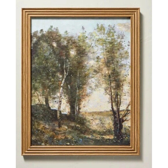 16"x20" Through the Trees Framed Wall Art - Hearth & Hand with Magnolia NEW - Picture 5 of 7